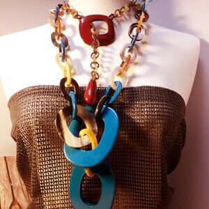 Buffalo Horn Necklace